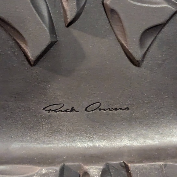 RICK OWENS CREEPER BOZO TRACTOR BOOTS main image 5